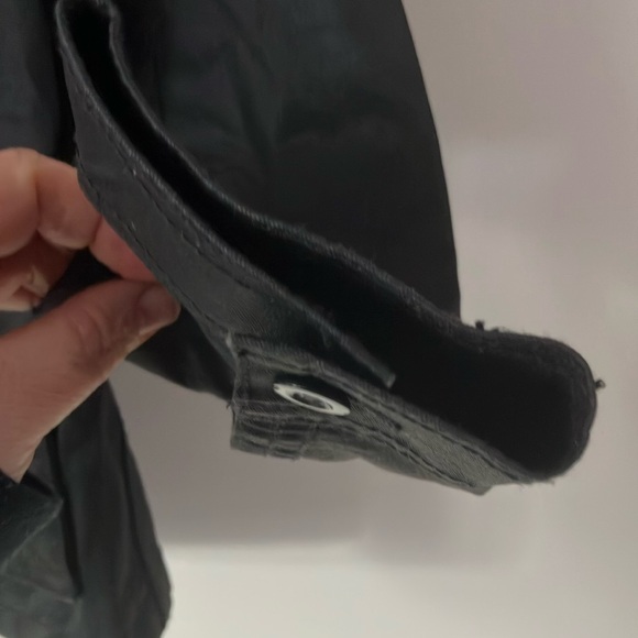 J. Crew women’s xs Black washed and aged utility Jacket - Picture 4 of 9